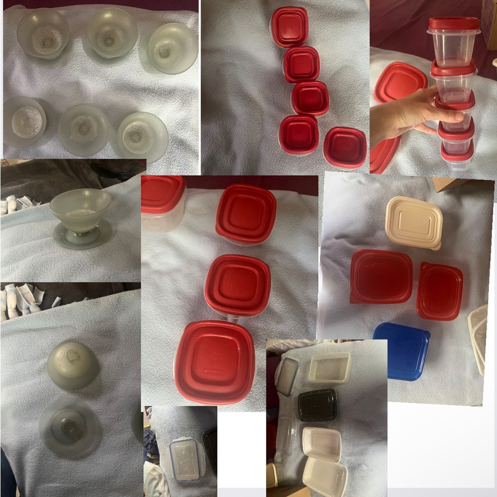 Bundle plastic containers